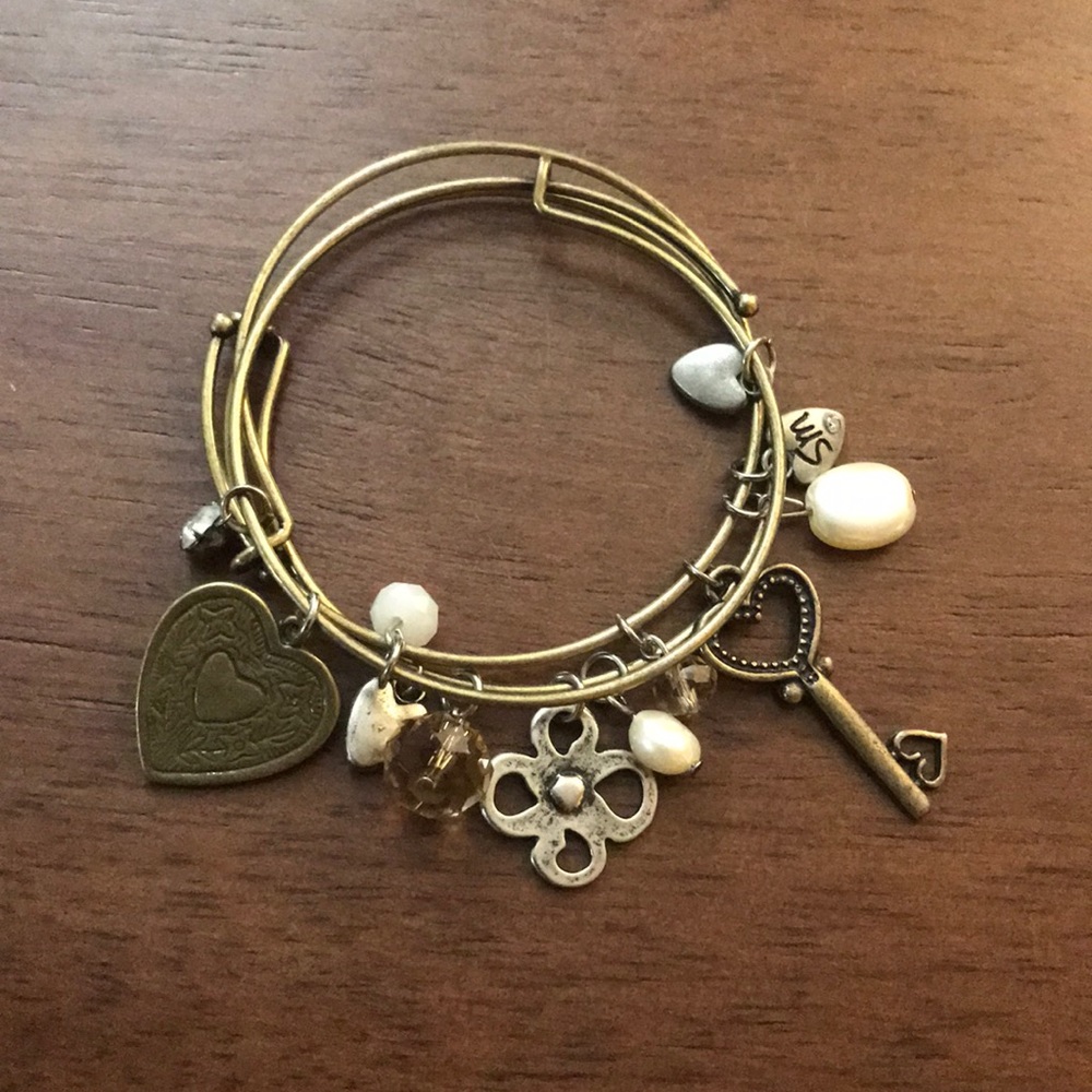 3 charm bracelets